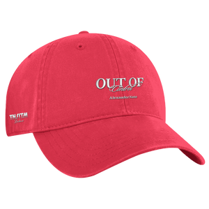 "Out Of Control" Cherry Red Dad Hat