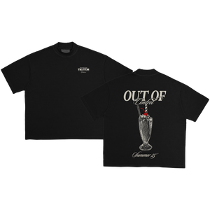 "Out Of Control" Black Cherry Tee
