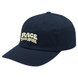 "RACE YOU HOME" Navy Blue Dad Hat