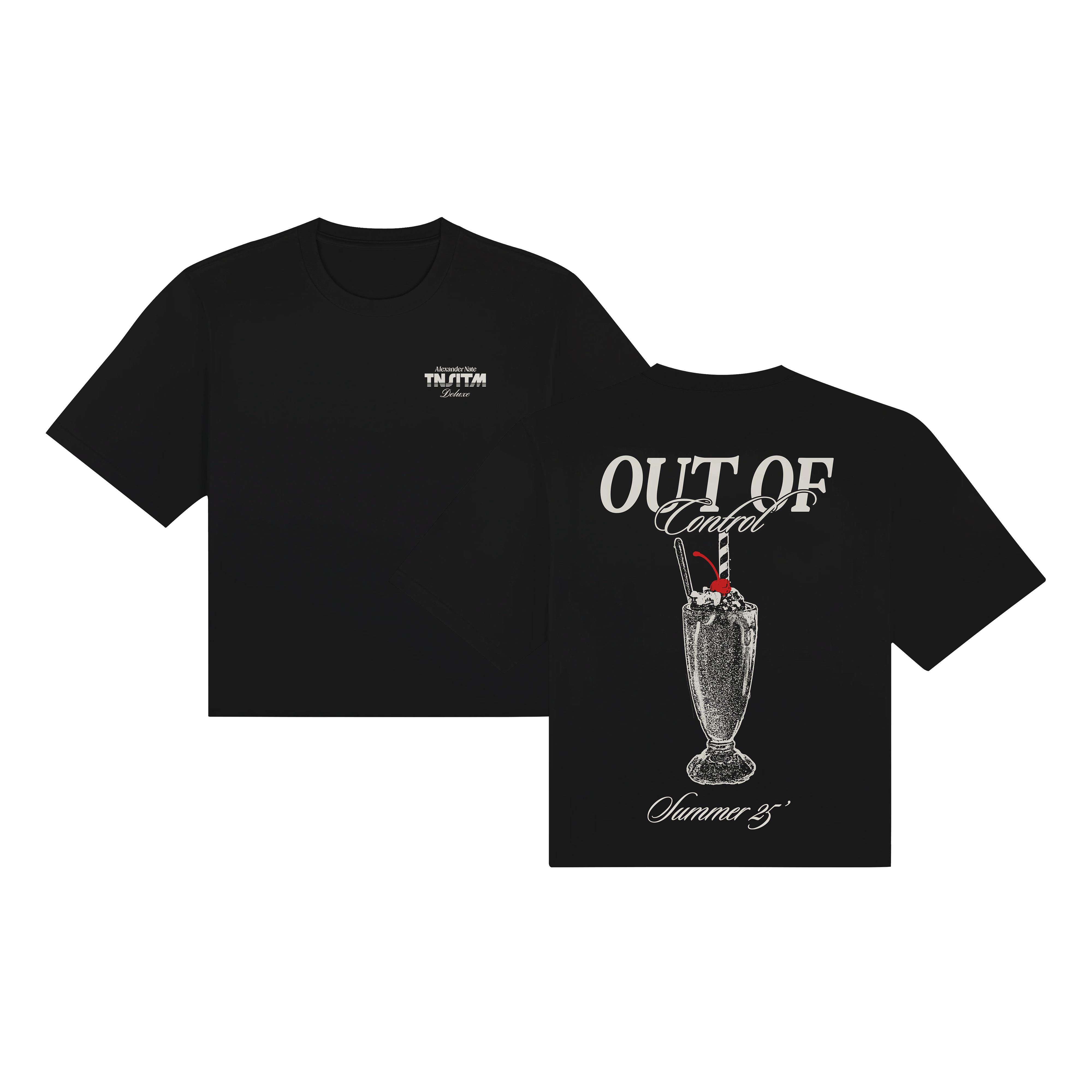 "Out Of Control" Women's Crop Tee