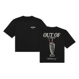 "Out Of Control" Black Cherry Tee