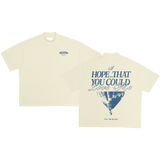 "Til I'm Blue" Banana Cream Tee