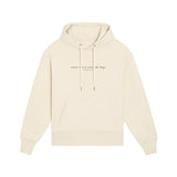"Mama Said" Cream Hoodie