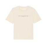 "Mama Said" Cream Tee