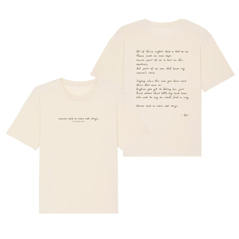 "Mama Said" Cream Tee